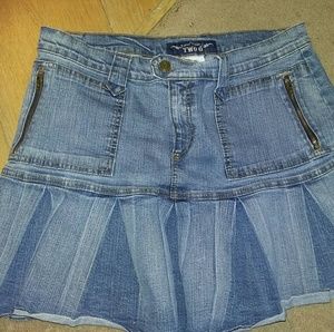 LA Best Vintage stretch  JEAN SKIRT